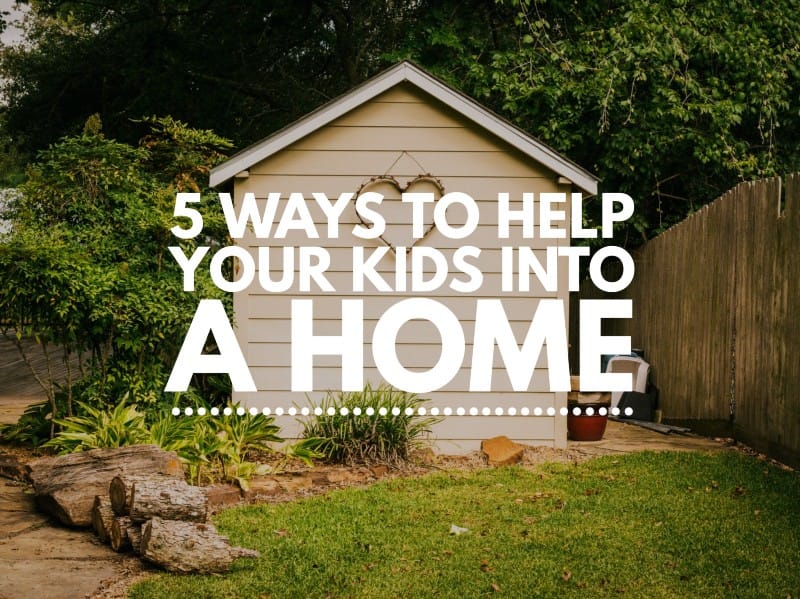 Content Club - Five ways to help your kids into a home