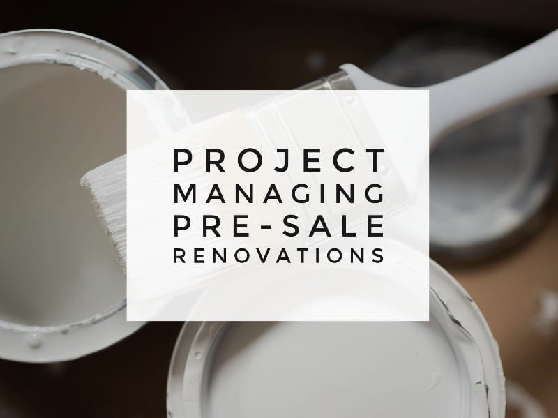 Content Club - Project managing pre-sale renovations