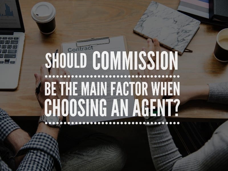 Content Club - Should commission be the main factor when choosing an agent?