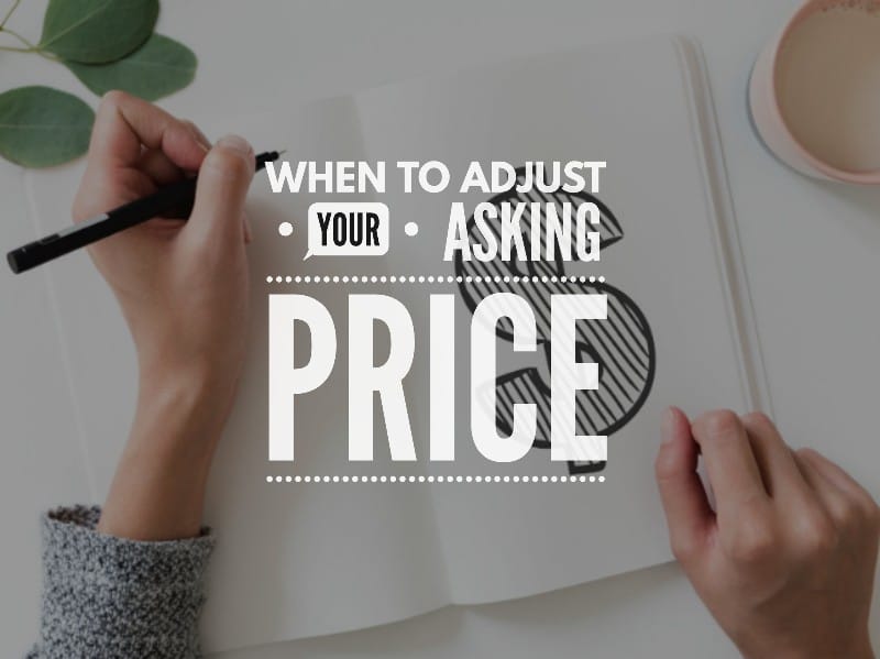 Content Club - When to adjust your asking price